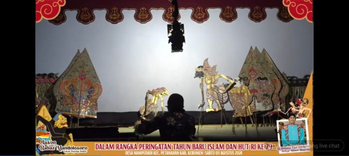 PAGELARAN WAYANG KULIT DALAM RANGKA PERINGATAN PHBI/PHBN DESA NAMPUDADI 01